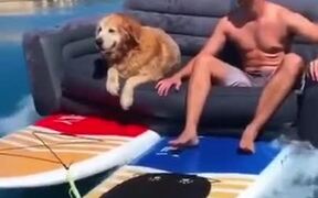 This Is The Actual Couch Surfing! - Fun - VIDEOTIME.COM