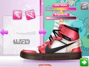 DIY Trendy Sneakers Walkthrough - Games - Y8.COM