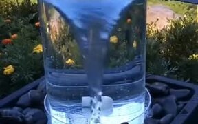 Small Artificial Water Tornado - Tech - VIDEOTIME.COM