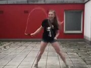 Mind-Blowing Rope Skipping Dance
