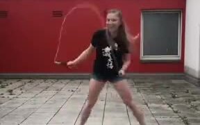 Mind-Blowing Rope Skipping Dance