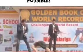 Riya Palariya Creating World Record - Fun - Videotime.com