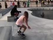 A Small Skater Girl