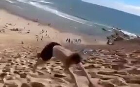 Boy Performing Insane Back To Back Backflips - Sports - VIDEOTIME.COM