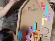 Cardboard Tetris Game