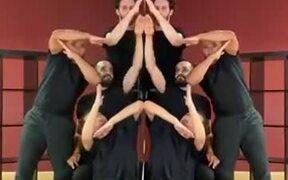 A Gorgeous Dance Form Using Hands