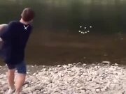 Next Level Of Rock Skipping!