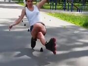 When You Combine Yoga And Skating