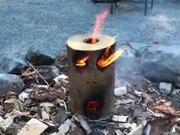Most Innovative Fire Log Ever