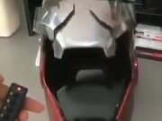 A Really Cool Remote Control Ironman Helmet