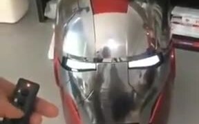 A Really Cool Remote Control Ironman Helmet - Tech - VIDEOTIME.COM