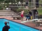 Double Bouncing Fail In A Pool