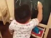 A 2 Years Old Mathematician