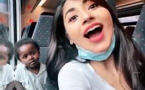 Innocent Kid Teased By A Beautiful Girl - Kids - VIDEOTIME.COM