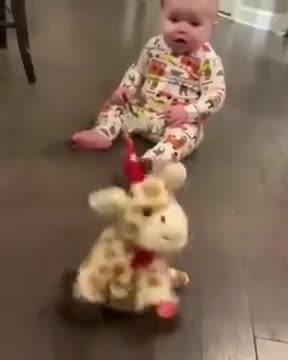 Toddler Spinning Like The Toy