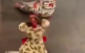 Toddler Spinning Like The Toy