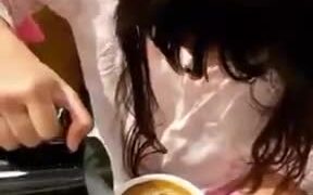 9-Year-Old Girl With Amazing Coffee Art Skills