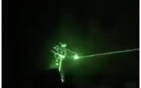 A Guy Bending Laser - Fun - VIDEOTIME.COM