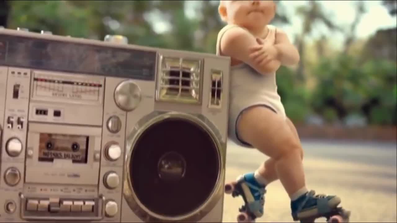 Evian Video: Roller Babies