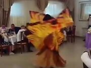 A Gorgeous Firey Dance Without Fire