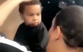 The Most Hilarious Look A Barber Got - Kids - VIDEOTIME.COM