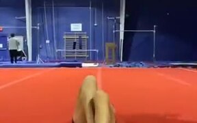 How Gymnasts Pull A Prank - Fun - VIDEOTIME.COM