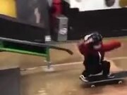 World's Youngest Skateboarder Doing Stunts