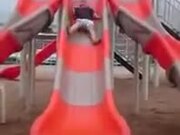 A Slide That Damages Your Kid's Brain