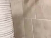 Dog Does Not Want To Take A Shower