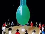 Satisfying Water Balloon Explosion