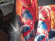 Quite Possibly The Best Spiderman Tattoo Ever