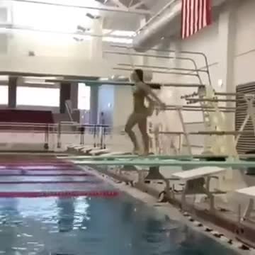 Clearly Not The Way To Dive