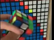 Amazing Harry Potter Portrait With Rubik's Cubes