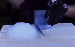 Carving An Ice Diamond - Fun - VIDEOTIME.COM