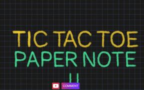 Tic Tac Toe: Paper Note 2 Walkthrough - Games - VIDEOTIME.COM