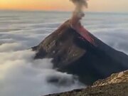 Fuego Volcano Eruption In Guatemala