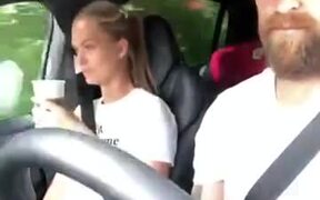 Pranking Girlfriend While Driving