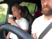 Pranking Girlfriend While Driving