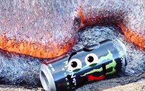 Experiment Lava VS Coca Cola - Fun - VIDEOTIME.COM