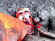 Experiment Lava VS Coca Cola