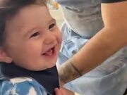 Ridiculously Cute Baby Gets First Haircut