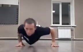 Talk About Upper Arm And Core Strength - Fun - VIDEOTIME.COM