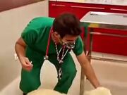 Doctor Dances With Puppy Before Giving A Vaccine