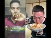 Funny Food Challenge India Vs china