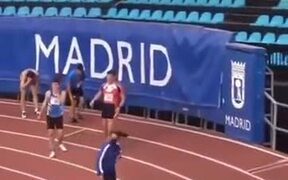 Man Wins Sprint, But At What Cost? - Sports - VIDEOTIME.COM