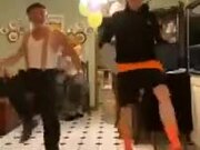 Grandpa Joins In On Some Irish Fusion Tap Dance