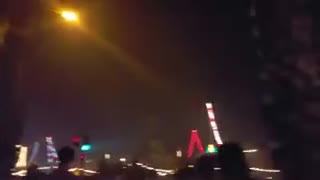 Crazy Fireworks Light Up The Entire Sky