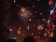 Crazy Fireworks Light Up The Entire Sky