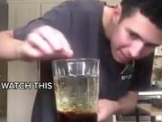 What Dropping Mentos In Coke Inside Oil Does
