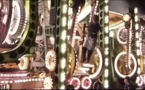 Incredibly Illuminated Carnival Set On Wheels - Fun - VIDEOTIME.COM